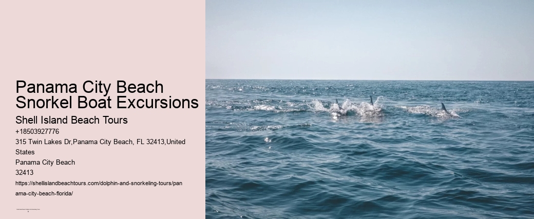 Panama City Beach Snorkel Boat Excursions