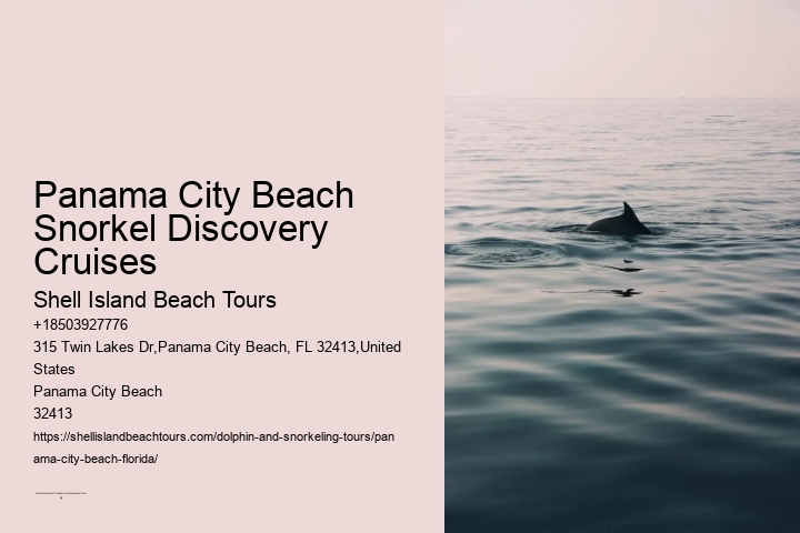 Panama City Beach Snorkel Discovery Cruises