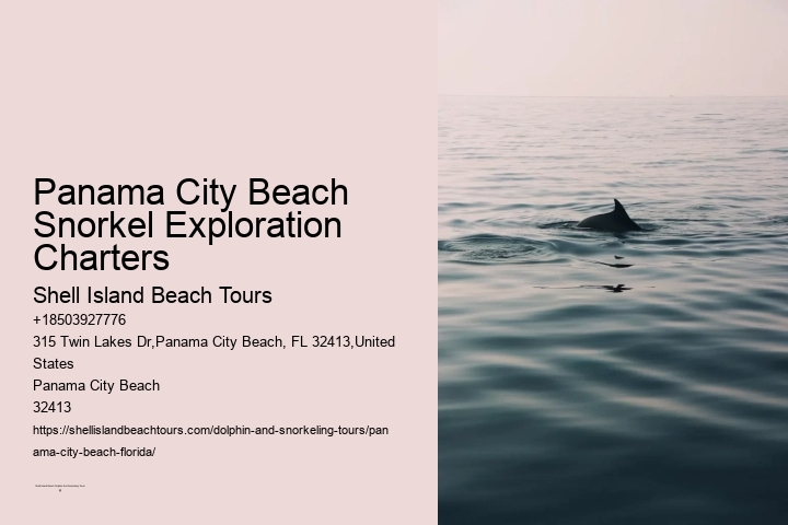 Panama City Beach Snorkel Exploration Charters
